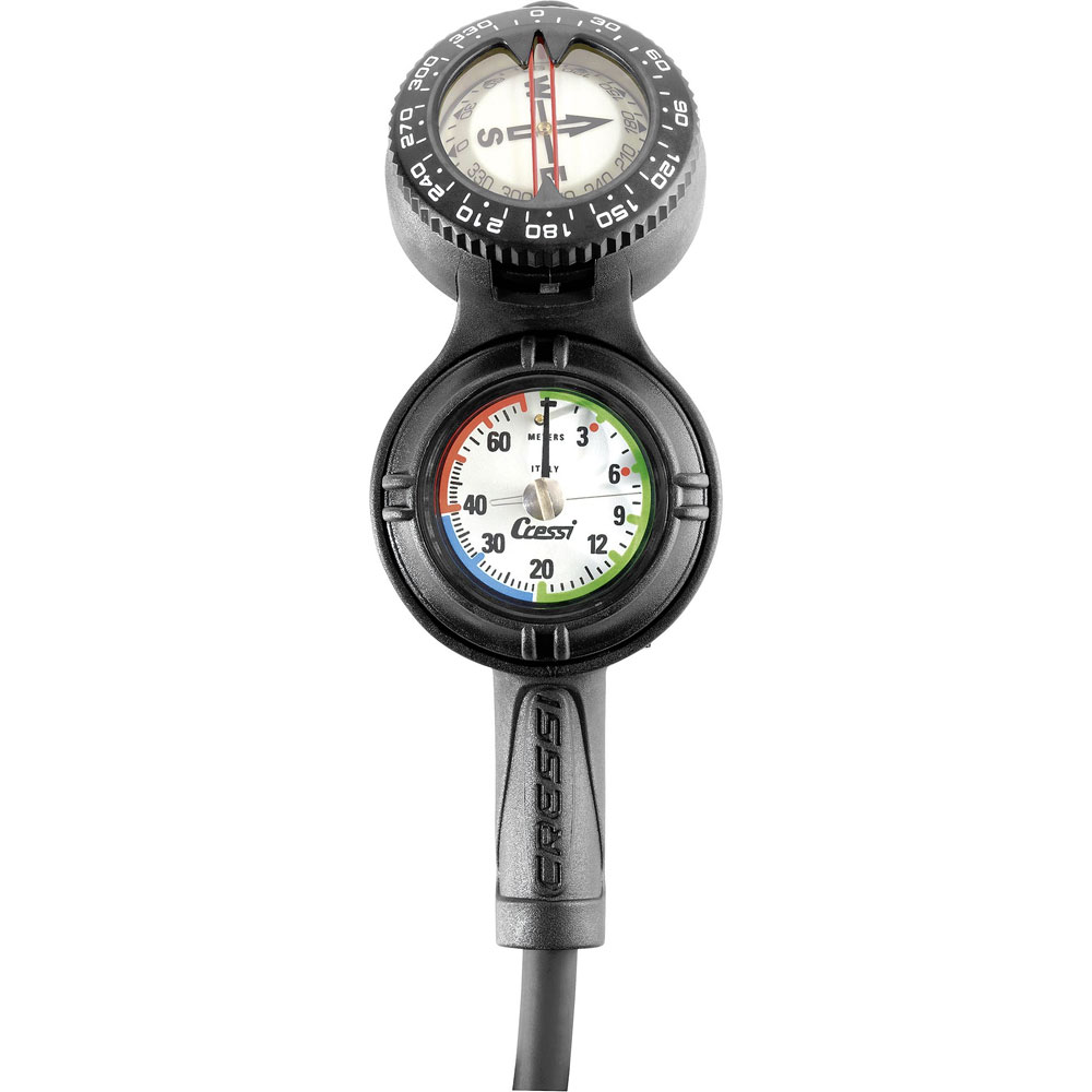Cressi Console CPD3 SPG and Depth Gauges with Compass
