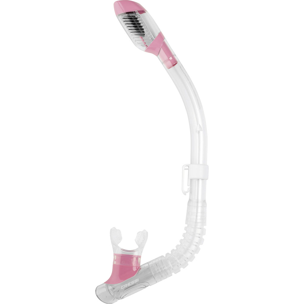 Cressi MiniDry Snorkel - Small Junior Size | Pink