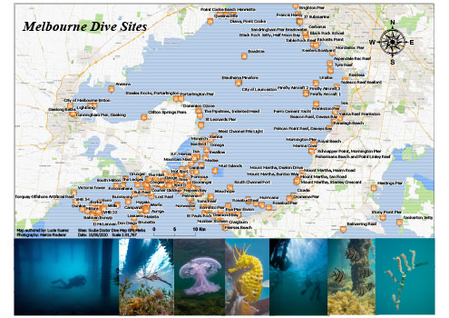 Melbourne Dive Sites