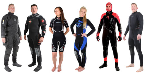 Buying a Wetsuit or Drysuit from The Scuba Doctor