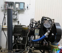 15 CFM Ingersoll Rand Air compressor at The Scuba Doctor