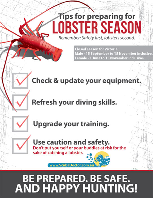 Preparing for Rock Lobster Season