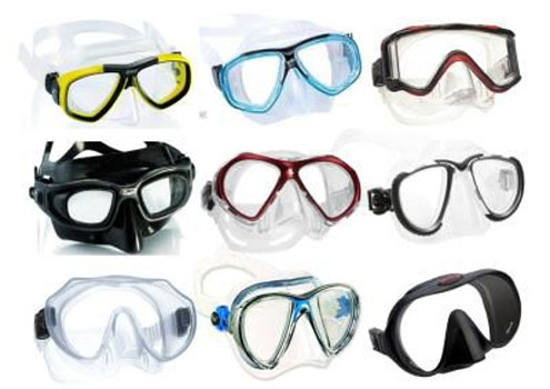 Scuba Mask Features from The Scuba Doctor