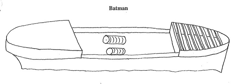 Batman Dive Site Plan