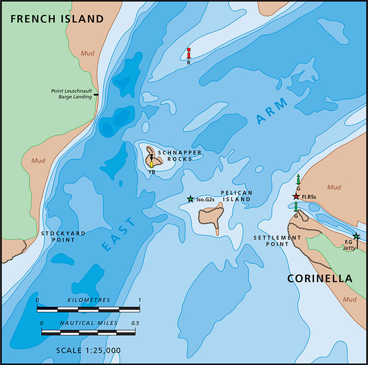 Corinella Map