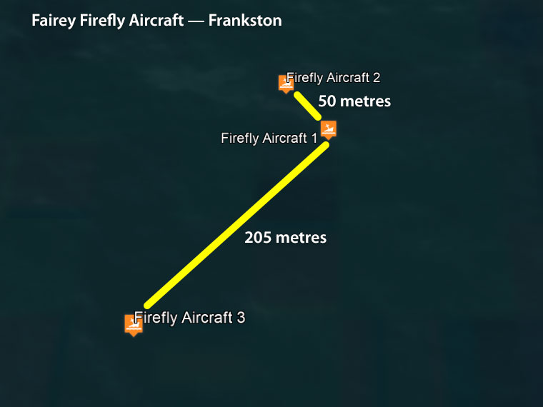 Fairey Firefly Aircraft — Frankston