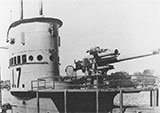 J7 Submarine Conning Tower and Gun