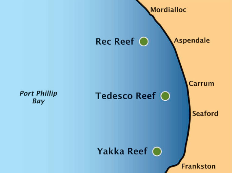 Port Phillip Boat Based Reefs