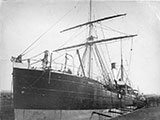 SS Cheviot Docked