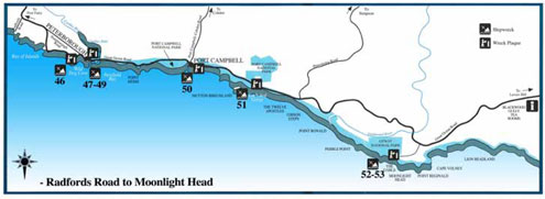 Shipwreck Coast - Radfords Road to Moonlight Head