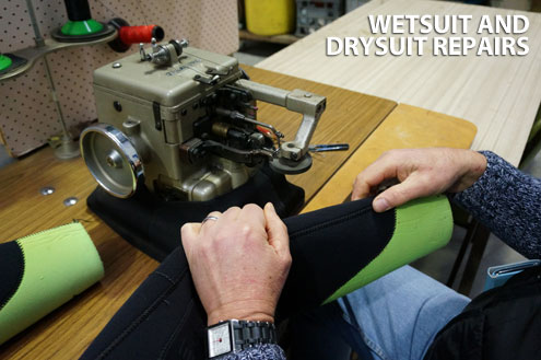 Wetsuit and Drysuit Repairs