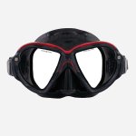 MASK REVEAL ULTRAFIT BLACK / RED / BLACK SIL M