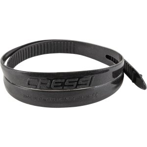 Swim Goggle Mask Straps - Black