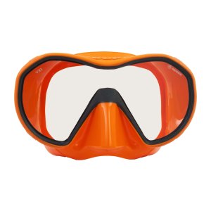 MASK VX1 ORANGE/GREY - PURE CLEAR LENS