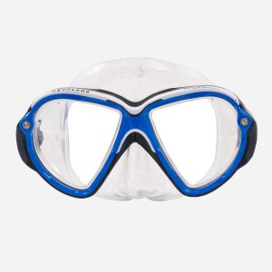 MASK REVEAL ULTRAFIT BLUE / WHITE / CLEAR SIL M