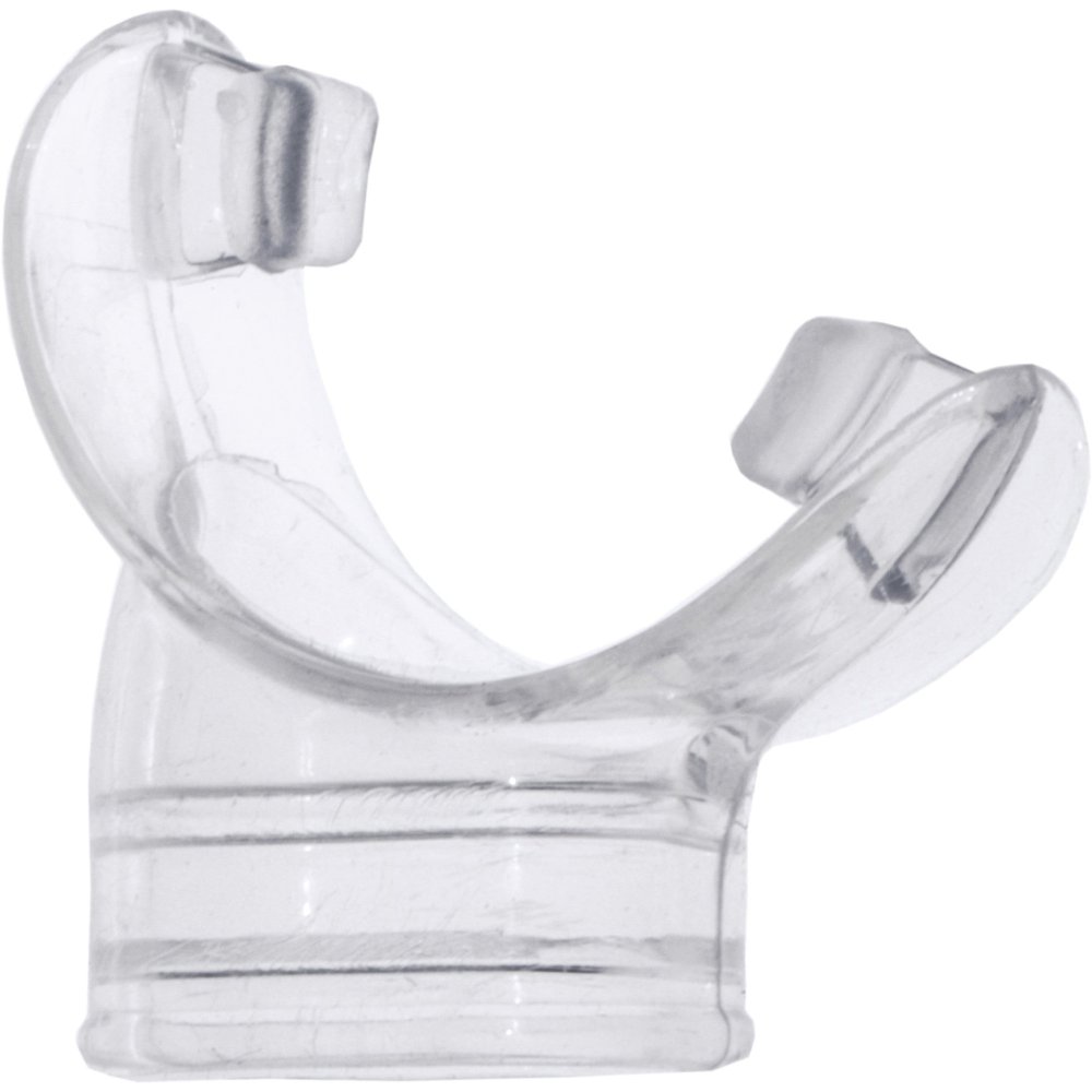 Gamma/Sigma Snorkel Clear Mouthpiece - In Blister Pack - Clear - Click Image to Close