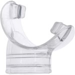 Gamma/Sigma Snorkel Clear Mouthpiece - In Blister Pack - Clear