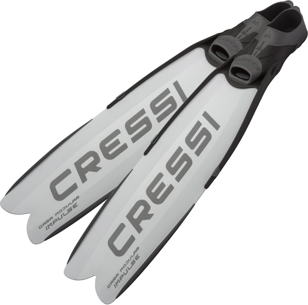 Cressi Gara Modular Impulse Full Foot Fins - Click Image to Close