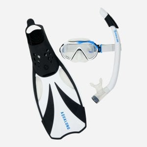 COMPASS SET TRANSP / WHITE / BLUE XL