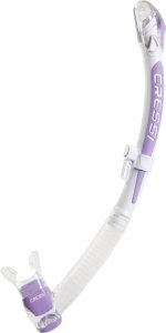 Corfu Snorkel - ** DISCONTINUED ** - Clear/White Lilac