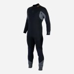 SUIT AQUAFLEX 7MM MEN (XS) BLK/GREY