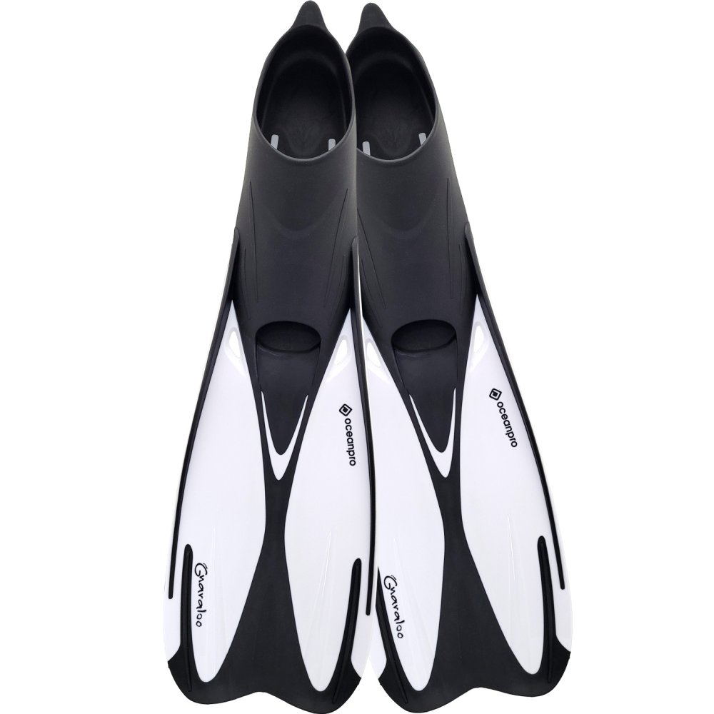 GNARALOO FIN ML (8.5-9.5) WHITE - Click Image to Close