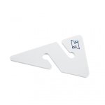 Line Arrows, white w/ blue H logo, each