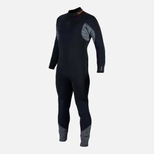 SUIT AQUAFLEX 7MM MEN (XS) BLK/CHAR