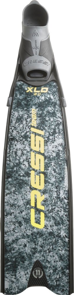 Gara Modular Turbo Team Carbon Fins - 42/43 (8/9) - XLD - Grey Camo - Click Image to Close