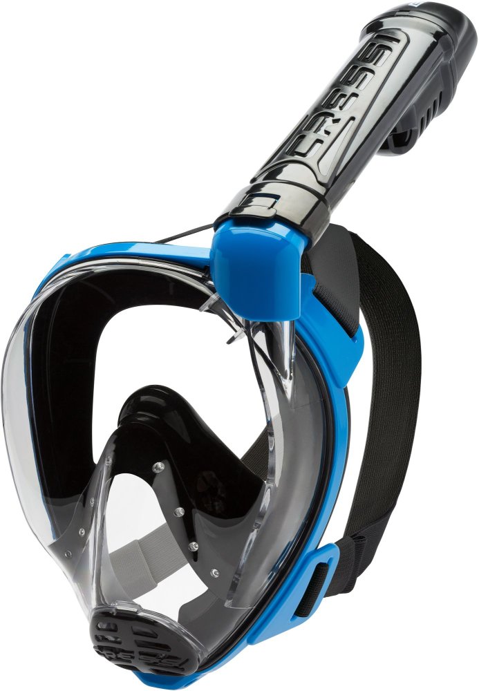 Baron Full Face Mask - S/M - Black/Blue - Click Image to Close