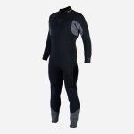 SUIT AQUAFLEX 7MM MEN (S) BLK/GREY