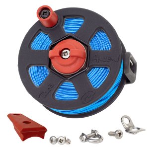 Vecta Gun Reel **Kit** (low profile) with Ant Line BLUE 40m