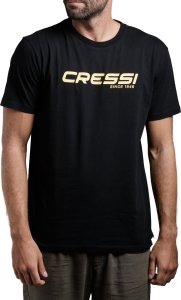 Cressi T-Shirt Man - L - Black/Yellow