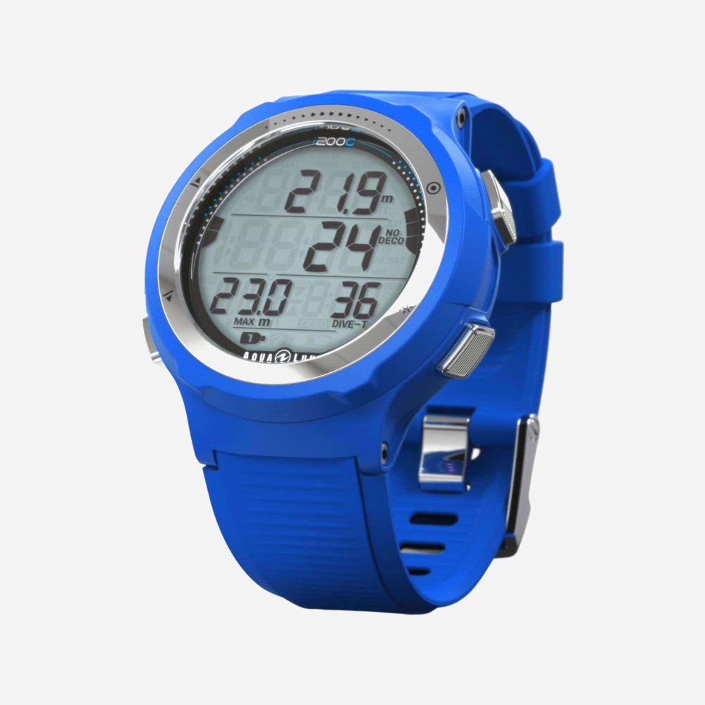 i200c WRIST COMPUTER BLUE V2 - Click Image to Close