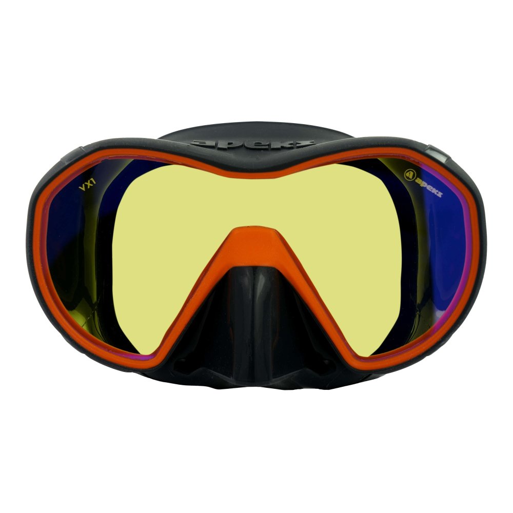 MASK VX1 GREY/ORANGE - UV CUT LENS - Click Image to Close