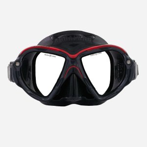 MASK REVEAL ULTRAFIT BLACK / RED / BLACK SIL L