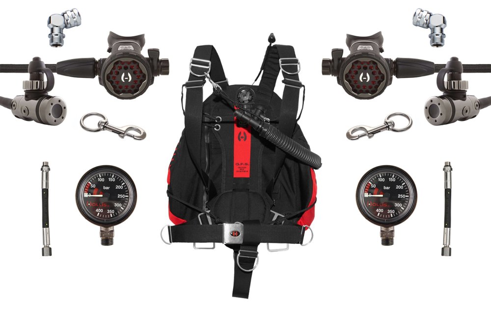 Hollis Ultimate Sidemount Package - Click Image to Close