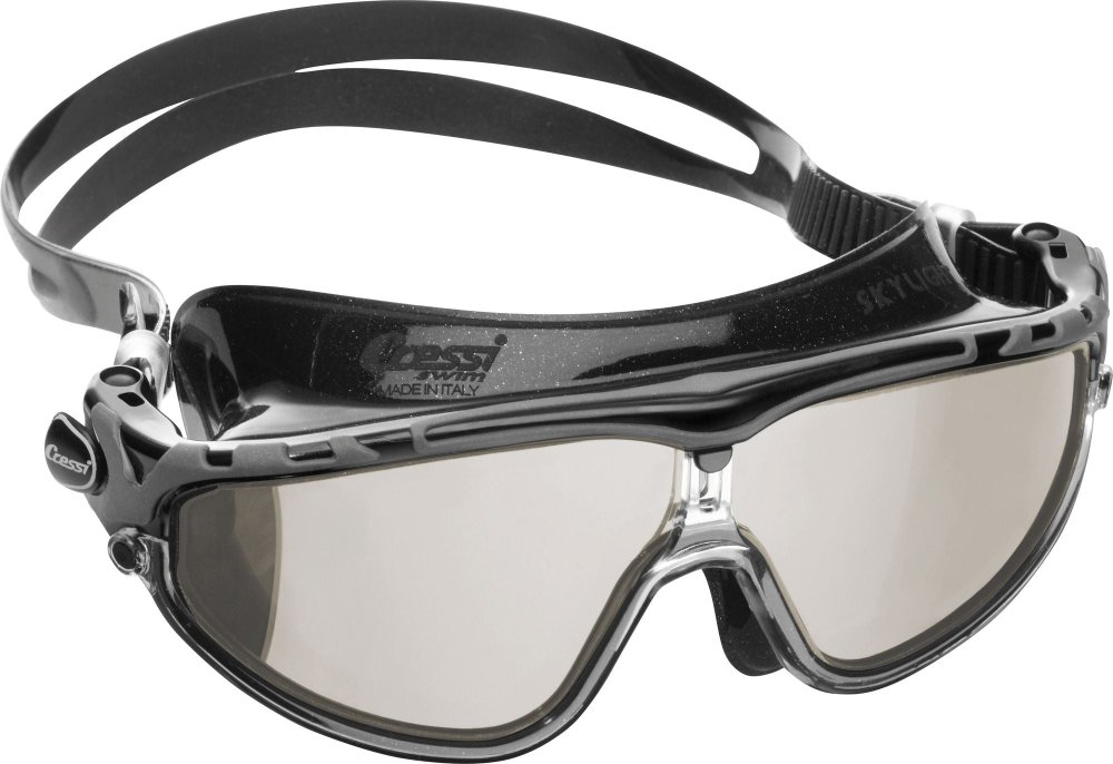 Skylight Goggles - Mirrored Lens - Black/Black - Click Image to Close