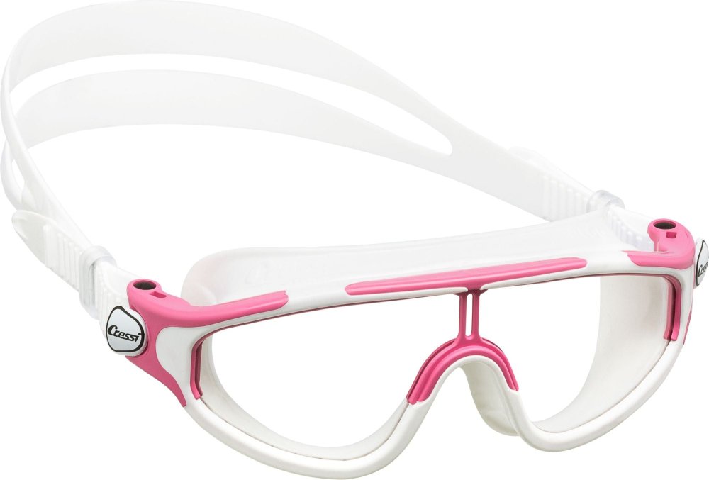 Baloo Kid Goggles - White/Pink - Click Image to Close