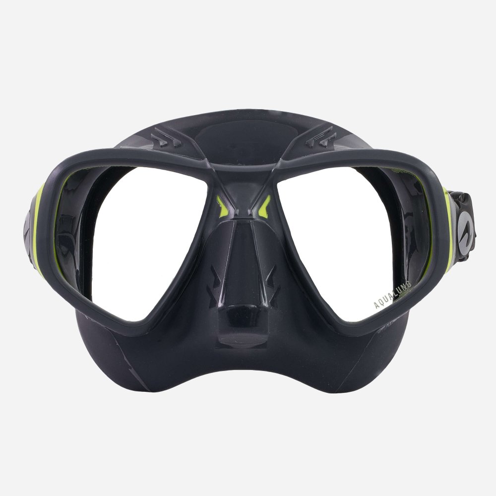 MASK MICRO X ASPHALT SILICONE / YELLOW - Click Image to Close