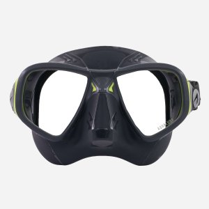 MASK MICRO X ASPHALT SILICONE / YELLOW