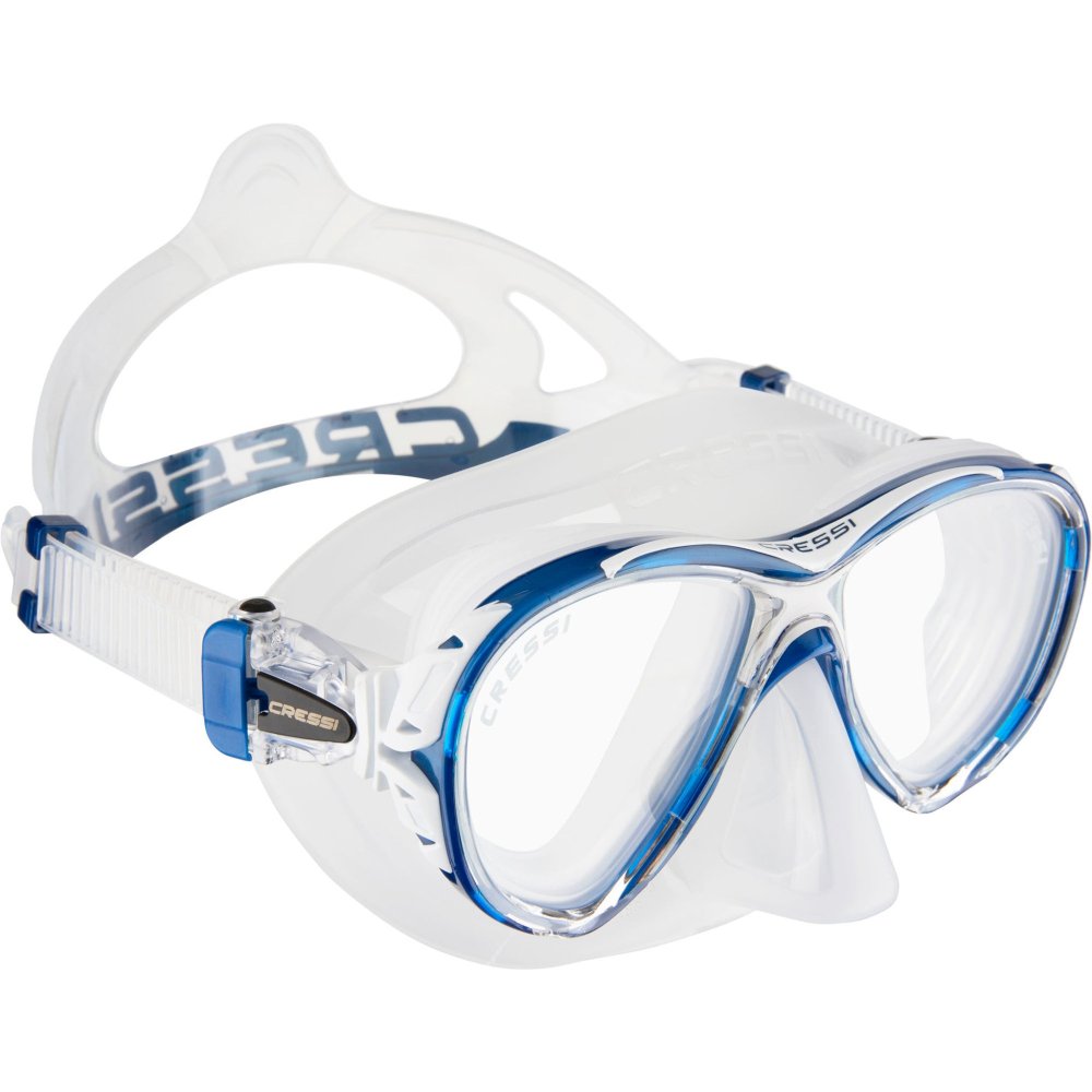 Naxos Mask - Clear/Blue - Click Image to Close