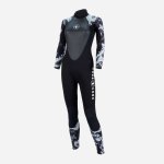 SUIT HYDROFLEX 3MM CAMO BLK/WHT WMS XS