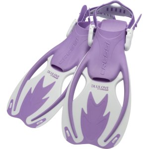 Rocks Junior Fins - S/M - Lilac/White