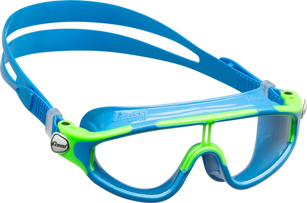 Baloo Kid Goggles - Blue/Lime - Click Image to Close