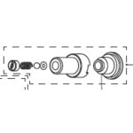 Saetta Speargun Parts - Pre-Loading Valve Assembly - Saetta/Saetta Pro