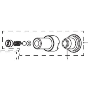 Saetta Speargun Parts - Pre-Loading Valve Assembly - Saetta/Saetta Pro