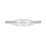 Cressi F1 Silicone Mask Strap | Clear