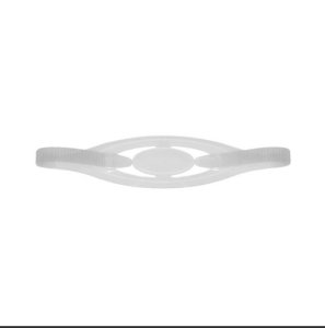 Cressi F1 Silicone Mask Strap | Clear