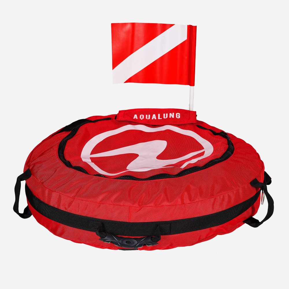 FREEDIVING BUOY 50L RED WHITE - Click Image to Close